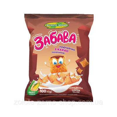 Подушечки Забава какао 100гр  арт. 02712