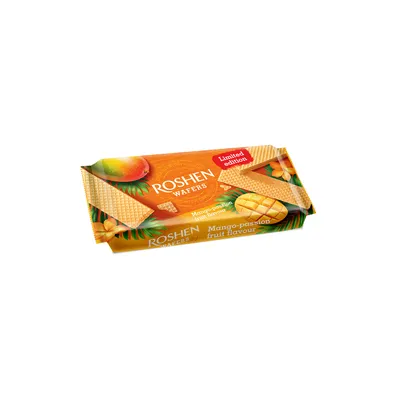 Вафля Roshen Wafers манго-маракуйя 216гр  арт. 10897