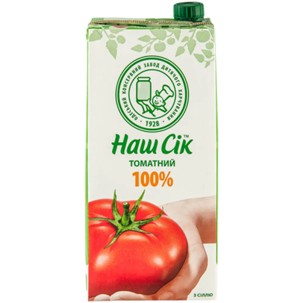 Сік Наш Сік томатний 1,93л  арт. 02106 