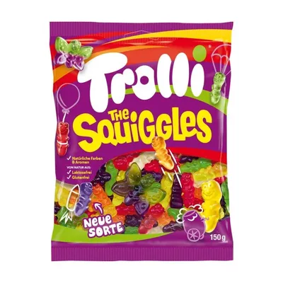Желейна цукерка Trolli Squiggles 150гр  арт. 07429