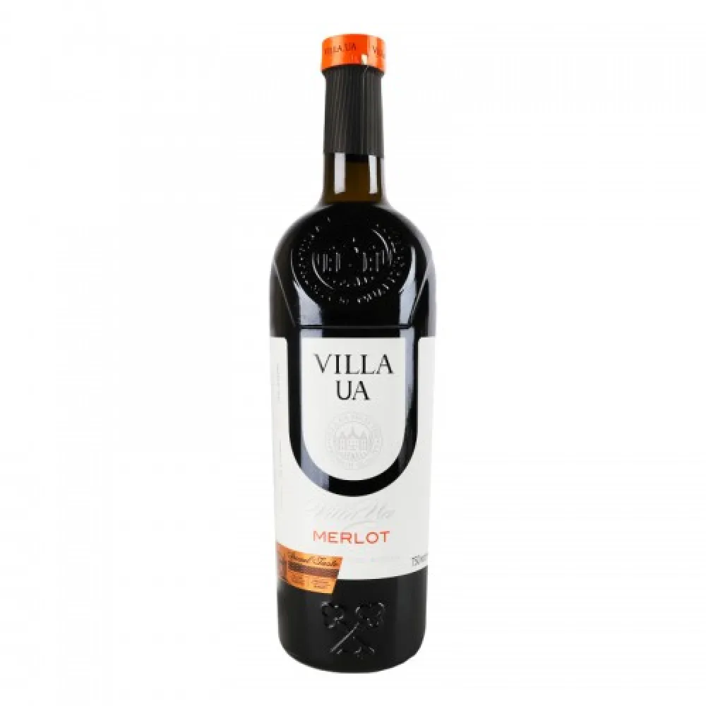 Вино Merlot Villa Krim Cухе черв. 0.75л  арт. 04334 