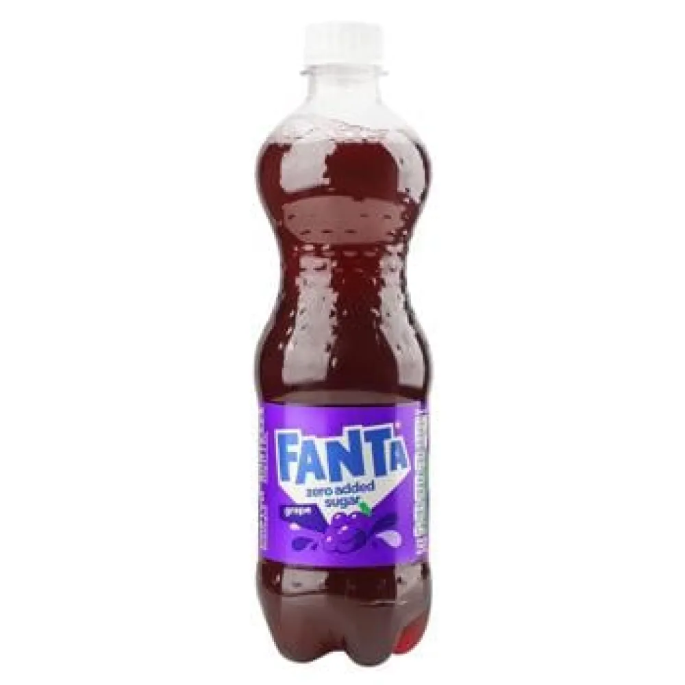 Напій газований Fanta Виноград 0,5л  арт. 06642 