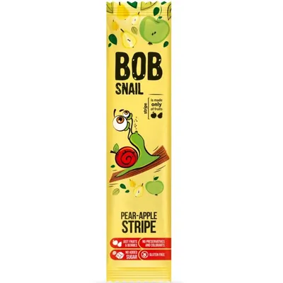 Цукерка Bob Snail ябл-груша 14гр  арт. 02758