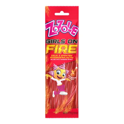 Желейна цукерка Zozole Girl on Fire 75гр  арт. 08341