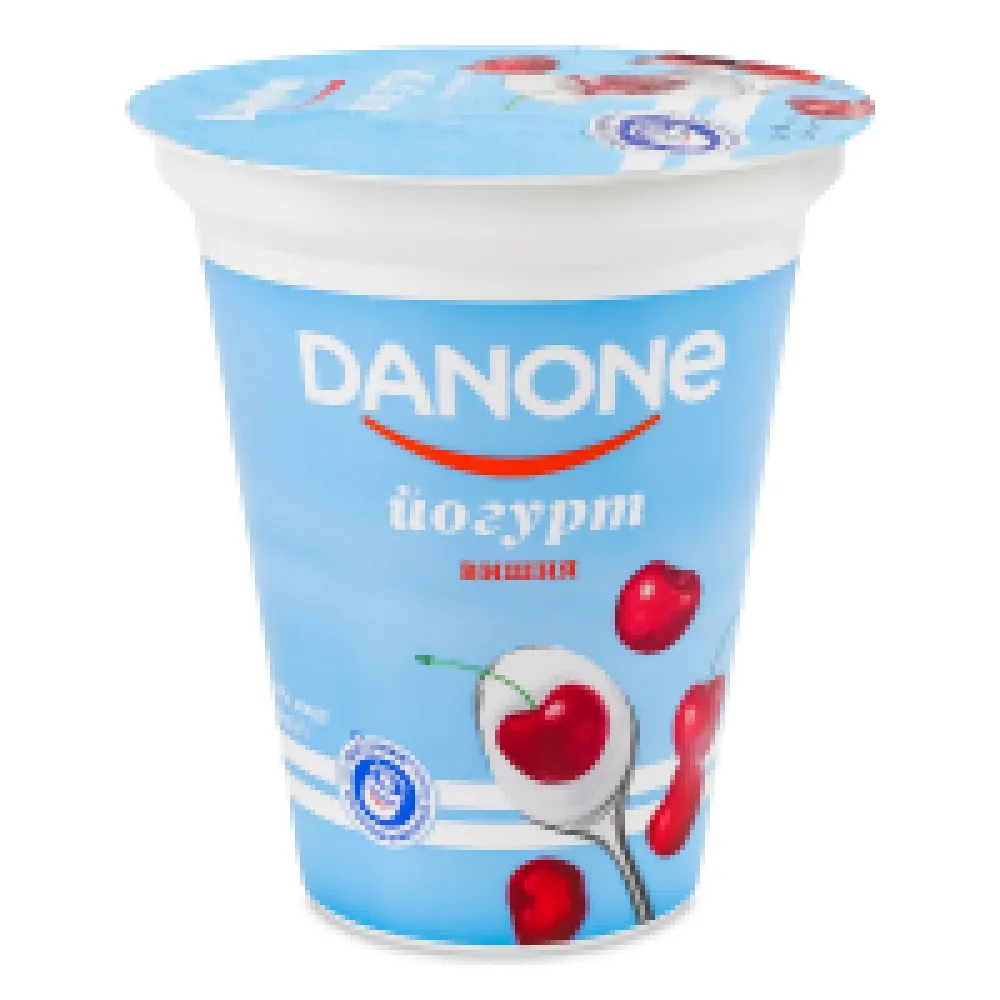 Йогурт Danone стак вишня 260гр  арт. 01714 