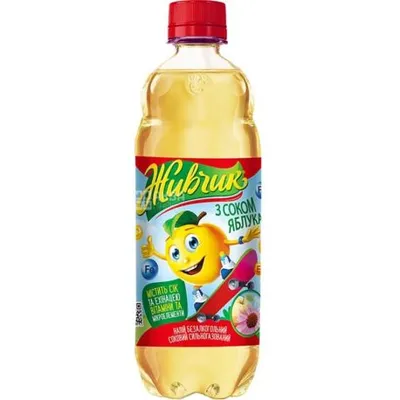 Напій газований Живчик Ябл 0,5л  арт. 09465