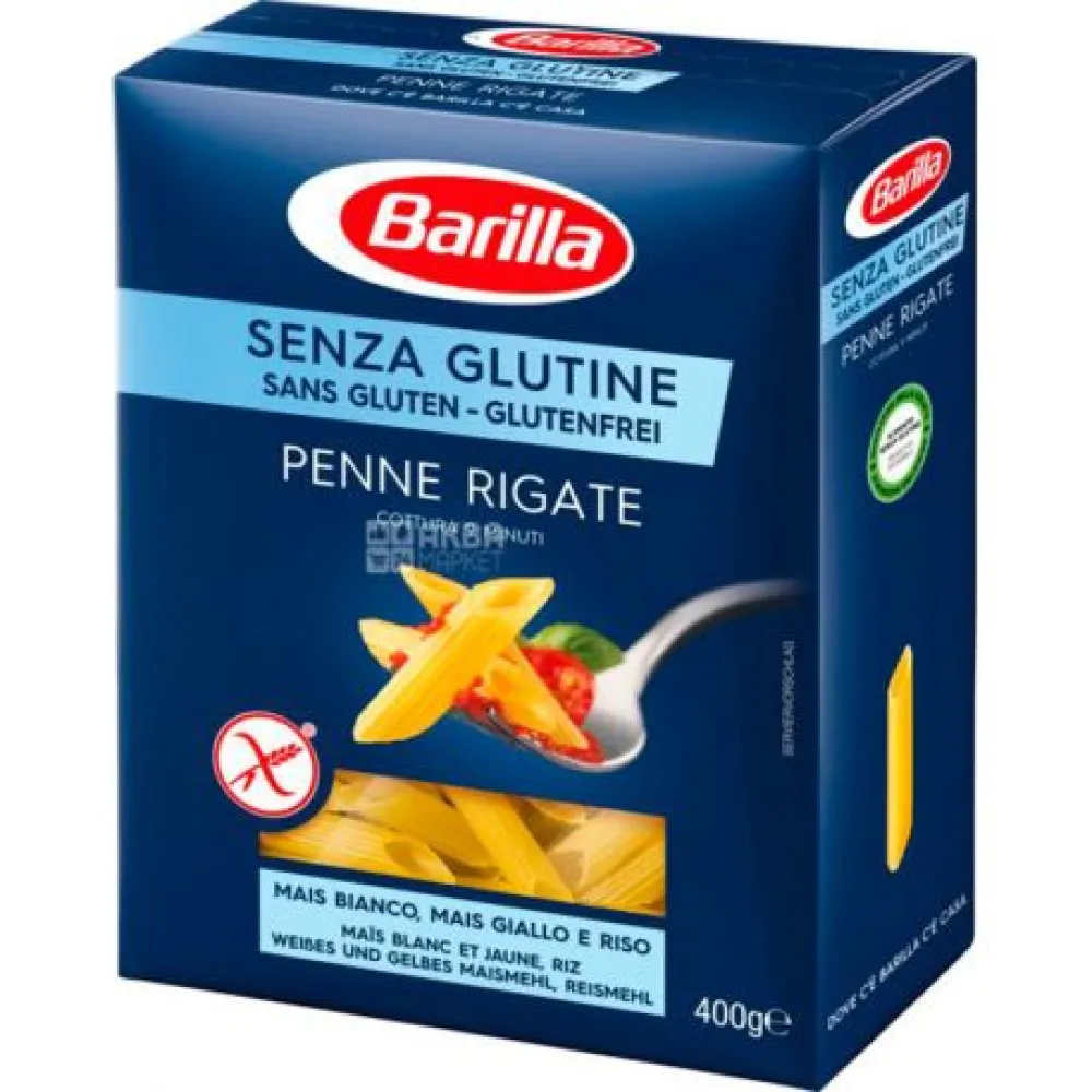Макарони Barilla Penne Rigate б/гл. 400гр  арт. 05988 