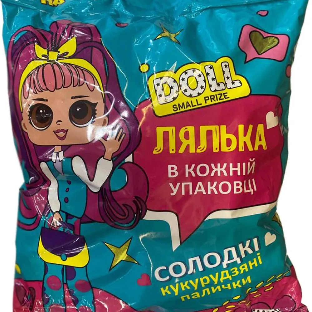 Кукурудзяні палички Обана! з іграшкою Doll 100гр  арт. 05504 