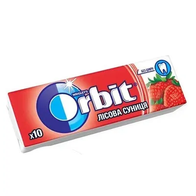 Жуйка Orbit ліс.суниця 14гр  арт. 08367