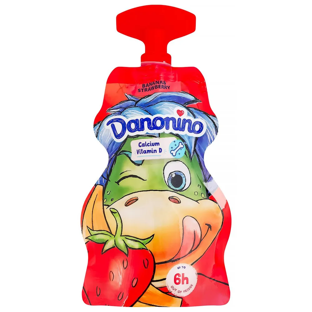 Йогурт Danonino полуниця 70гр  арт. 10725 