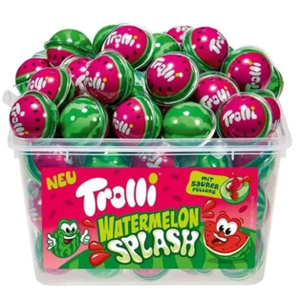 Желейна цукерка Trolli Кавун, Мяч, Очі, Планета 20гр  арт. 06250 