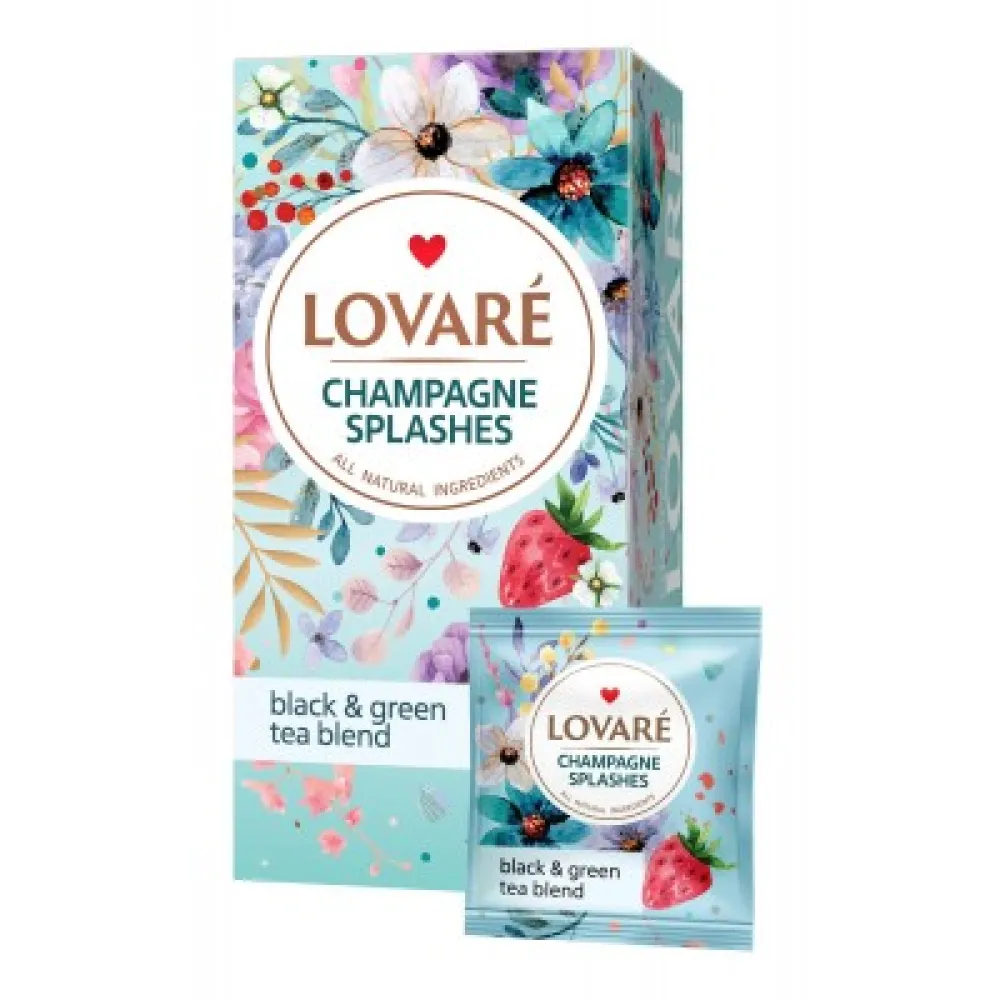 Чай Lovare Бризки шампанського 24пак  арт. 02189 