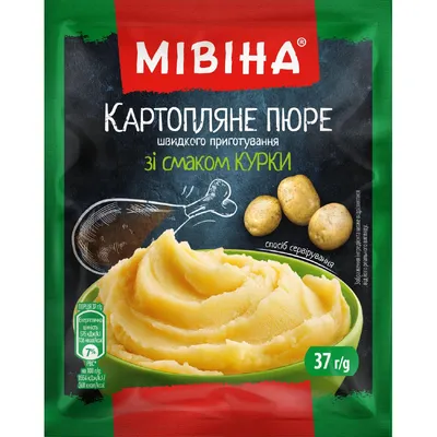 Картопляне пюре швид.приг. Мівіна Курка 37гр  арт. 08880