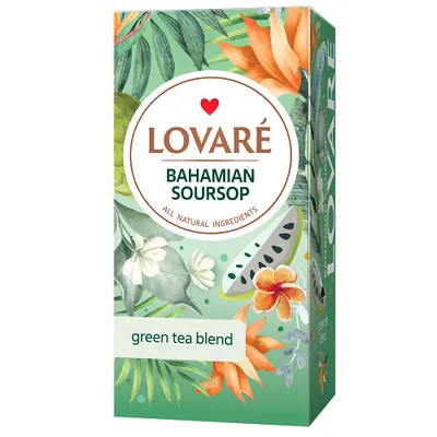 Чай Lovare Bahamian Soursop 24пак  арт. 07099