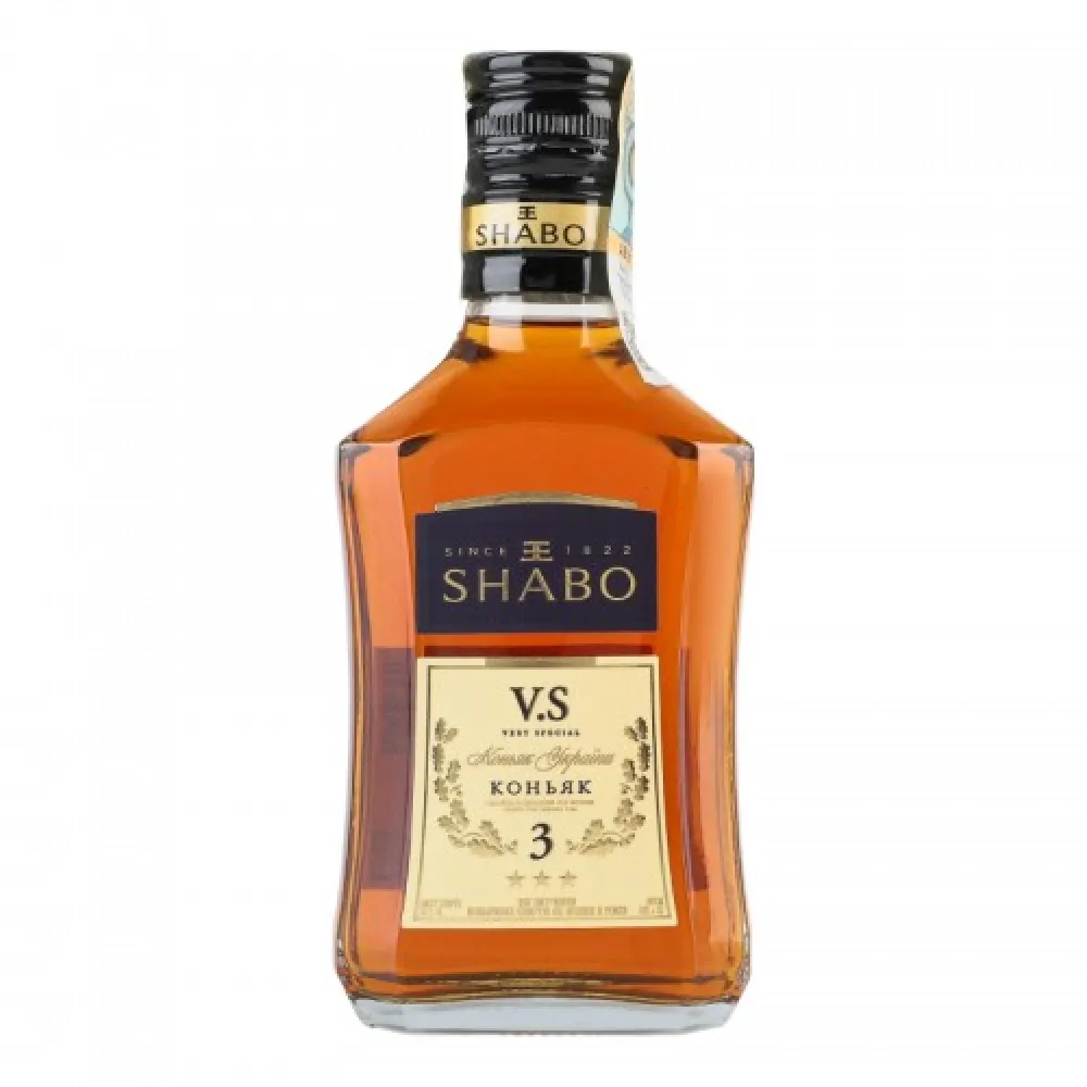 Бренді Shabo 3* 0.25л  арт. 00319 