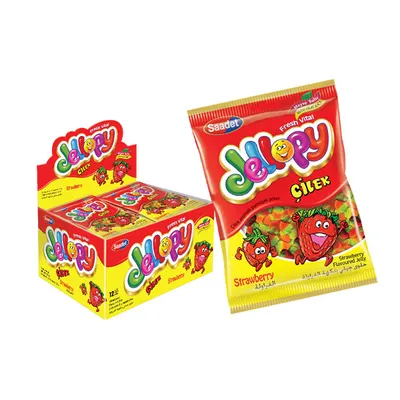 Желейна цукерка Jellopy Полун. 15гр  арт. 07234