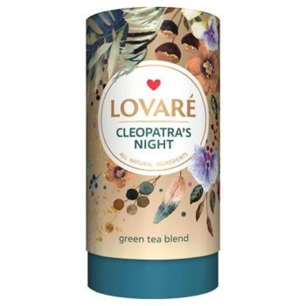 Чай Lovare Ніч Клеопатри (туб) 80гр  арт. 09117 