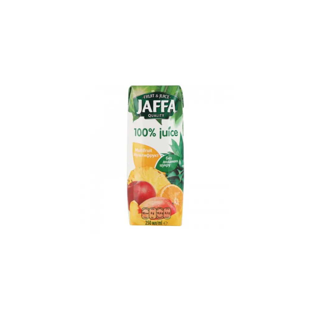 Сік Jaffa мультифрукт 0.25л  арт. 06608 