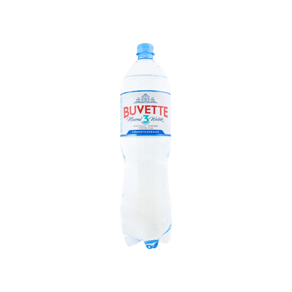 Вода Buvette №3 слабогаз. 1.5л  арт. 07342 