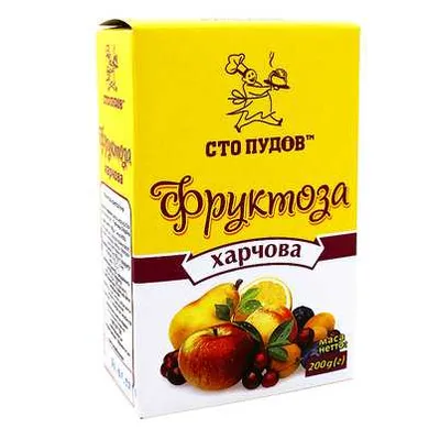 Фруктоза Сто Пудів 200гр  арт. 04704