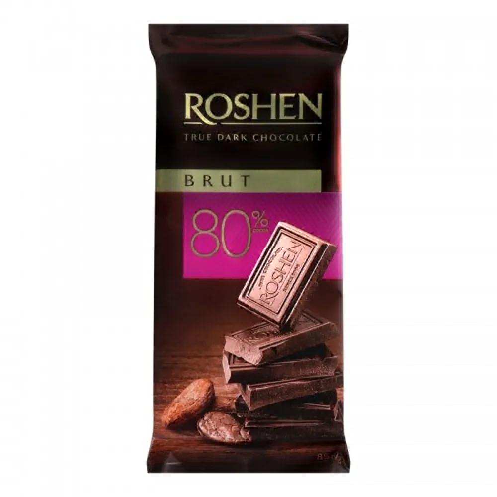 Шоколад Roshen Brut 80% 85гр  арт. 07983 