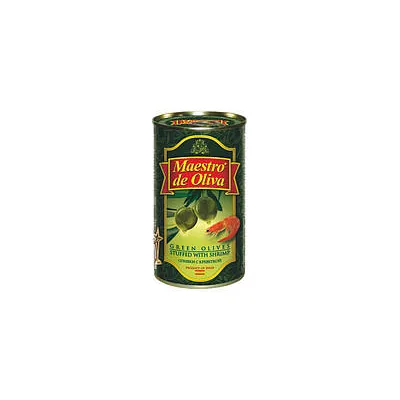 Оливки Maestro креветка 280гр  арт. 08166