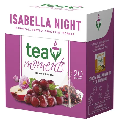 Чай Tea moments Ізабелла 20пір  арт. 06004