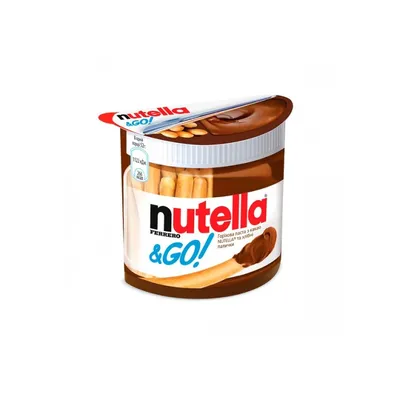 Горіхова паста Nutella та хлібні палички 52гр  арт. 08004