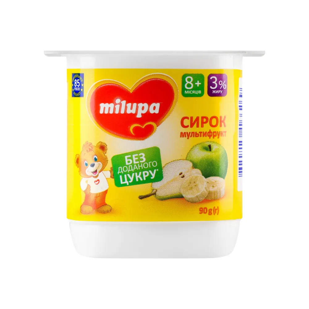 Сирок Milupa мультифр.стак. 90гр  арт. 06870 