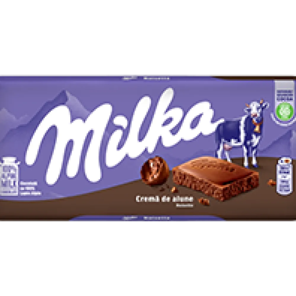 Шоколад Milka Crema de alune 100гр  арт. 07832 