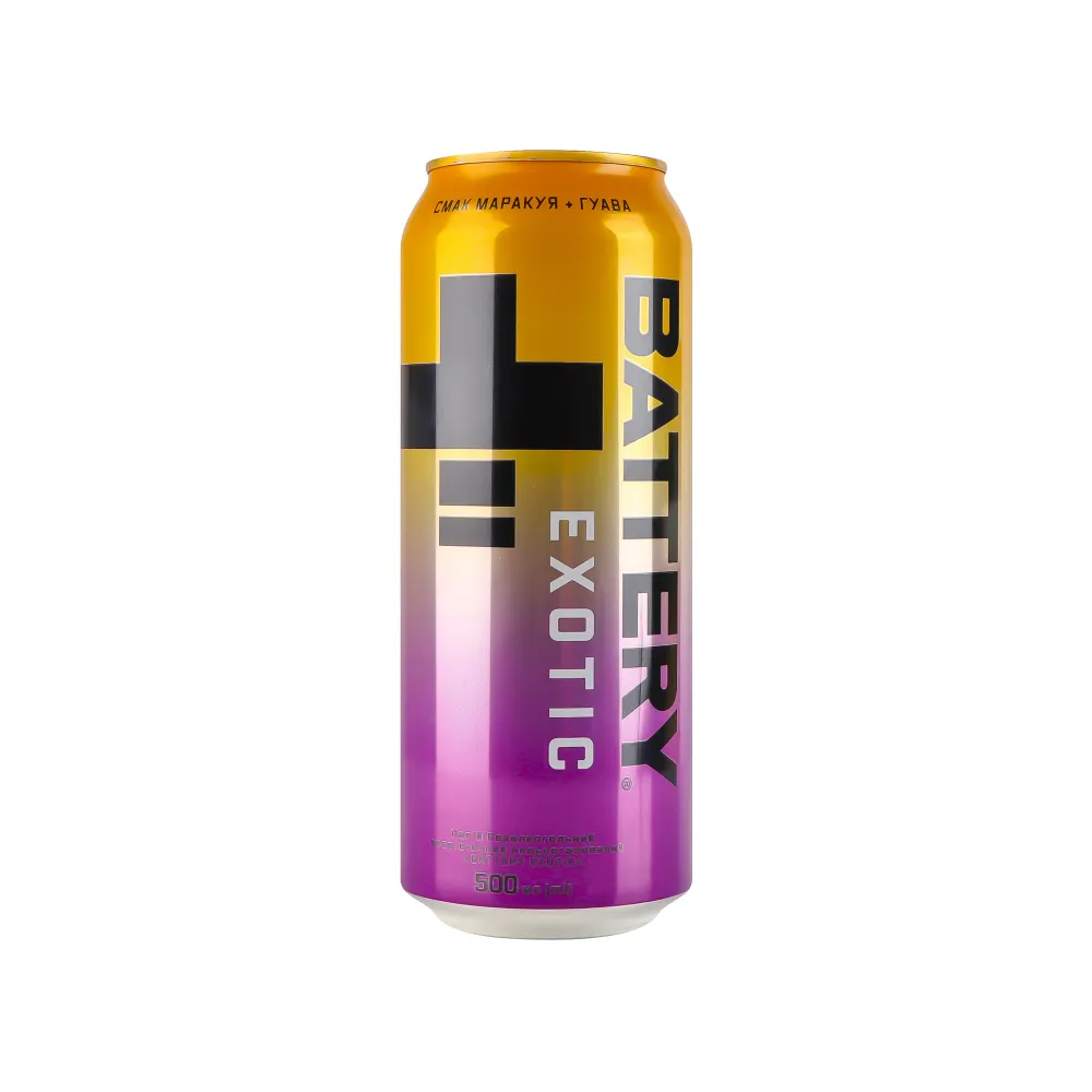 Енергетичний напій Battery Exotic ж/б 0.5л  арт. 03638 