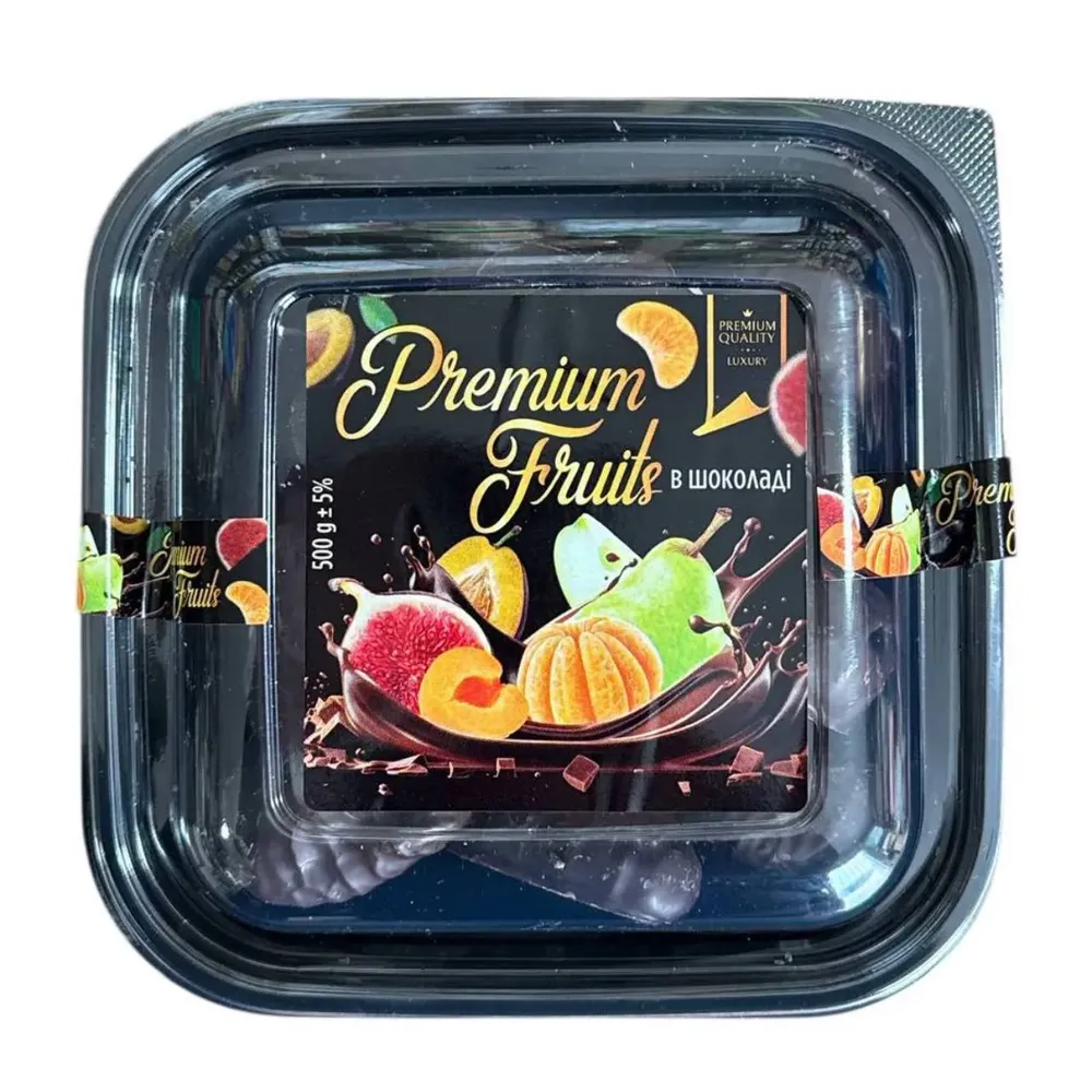 Сухофрукти Premium Quality в шок. 500гр  арт. 08362 