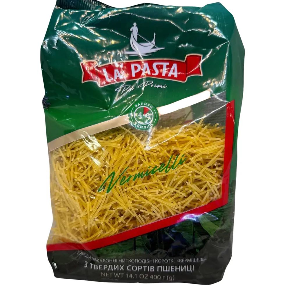 Вермішель La Pasta 400гр  арт. 02302 