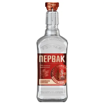 Горілка Первак Домаш.Пшен. 0.35л  арт. 01720