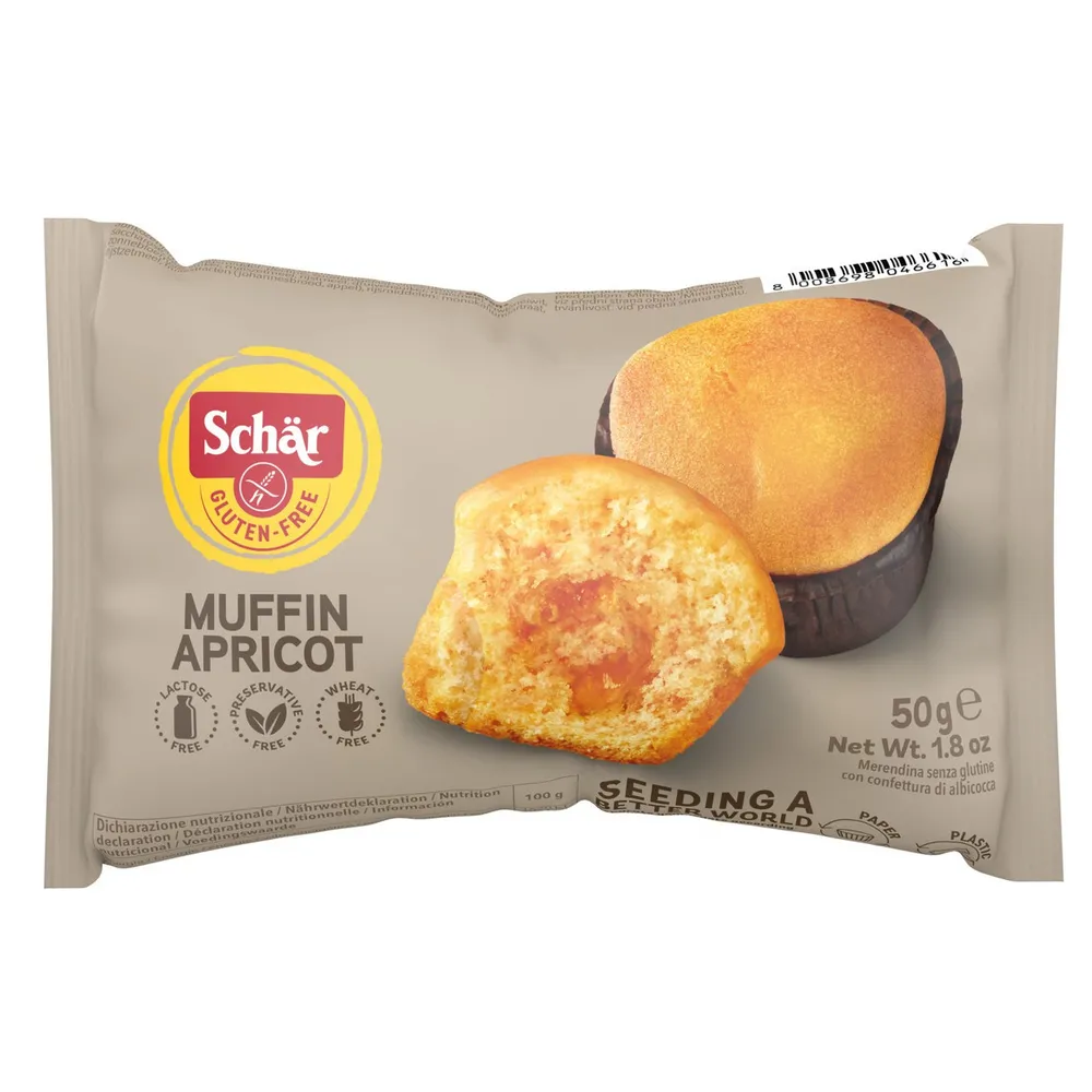 Мафін Schar Абрикос 50гр  арт. 10876 