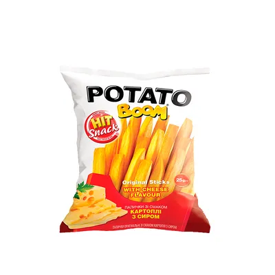 Картопля Potato з сиром 25гр  арт. 02211