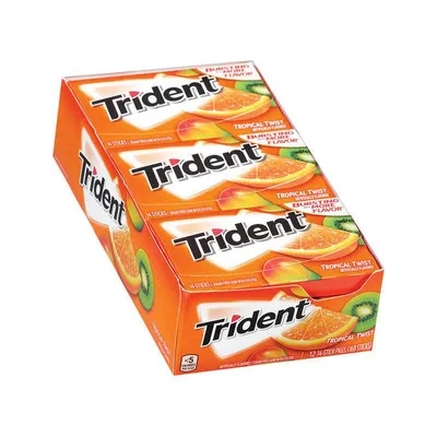 Жуйка Trident тропік мікс 12шт  арт. 07444