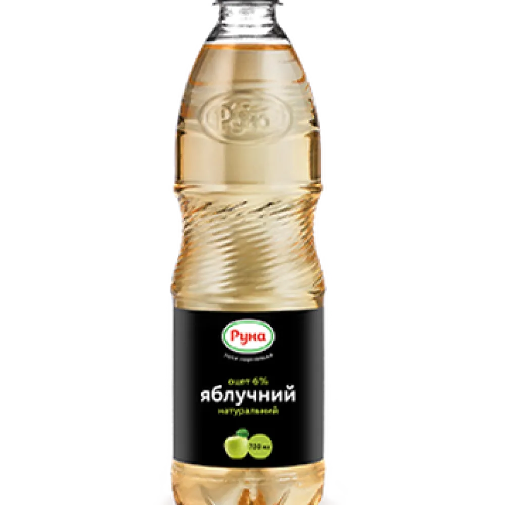 Оцет Руна 6%  ябл. 0,75л  арт. 06892 