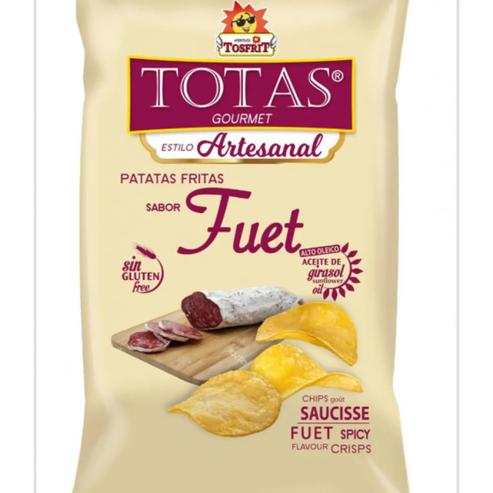 Чипси Totas Fuet 130гр  арт. 08822 