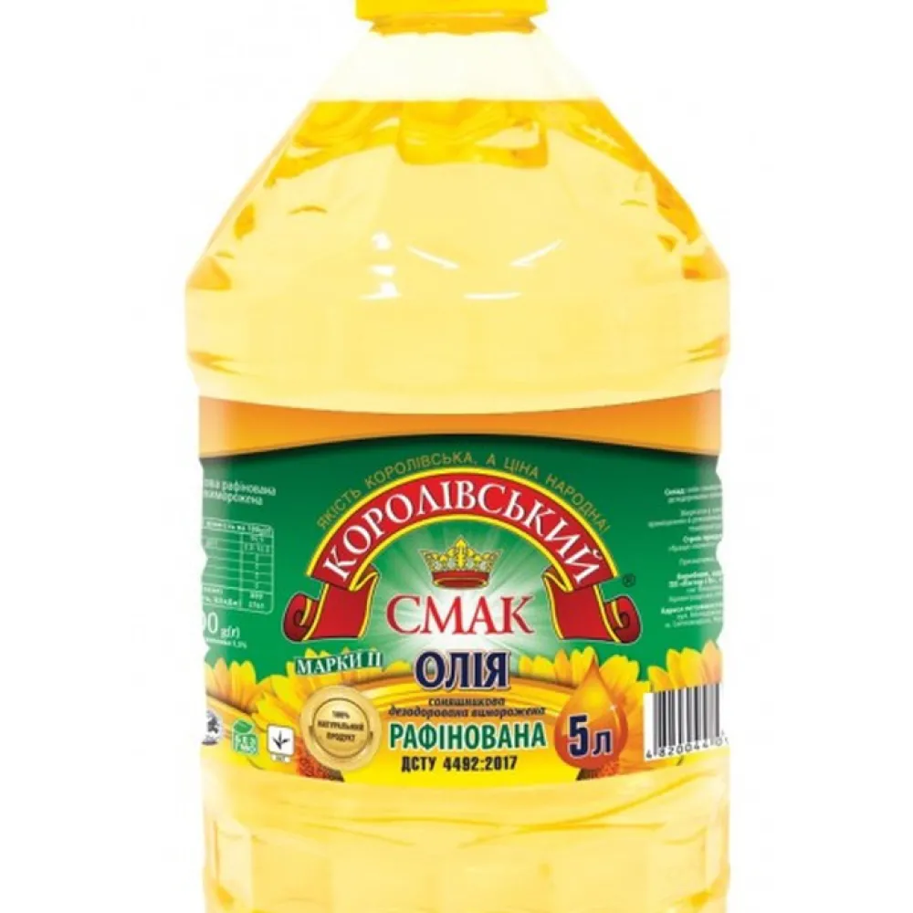 Олія Королівський смак Sunflower deep Frying 5л  арт. 10898 