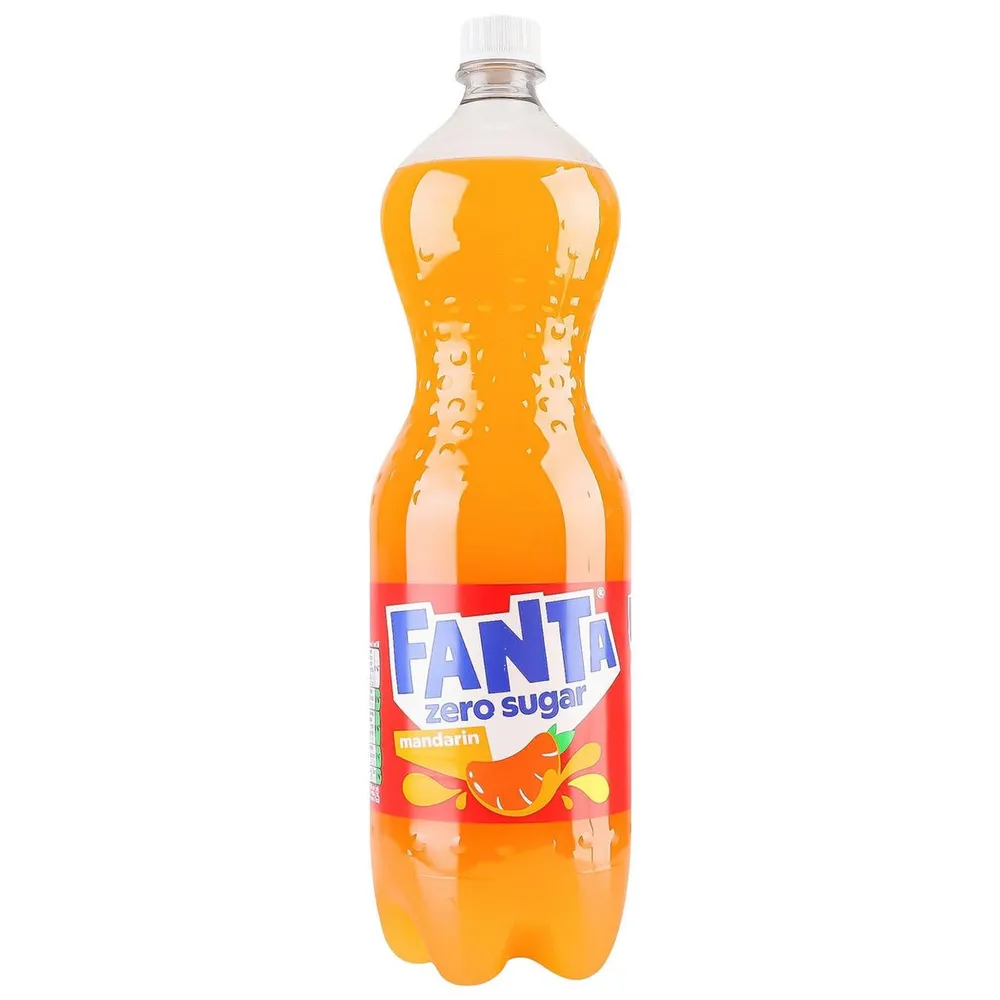 Напій газований Fanta Мандарин Zero 1,25л  арт. 05802 