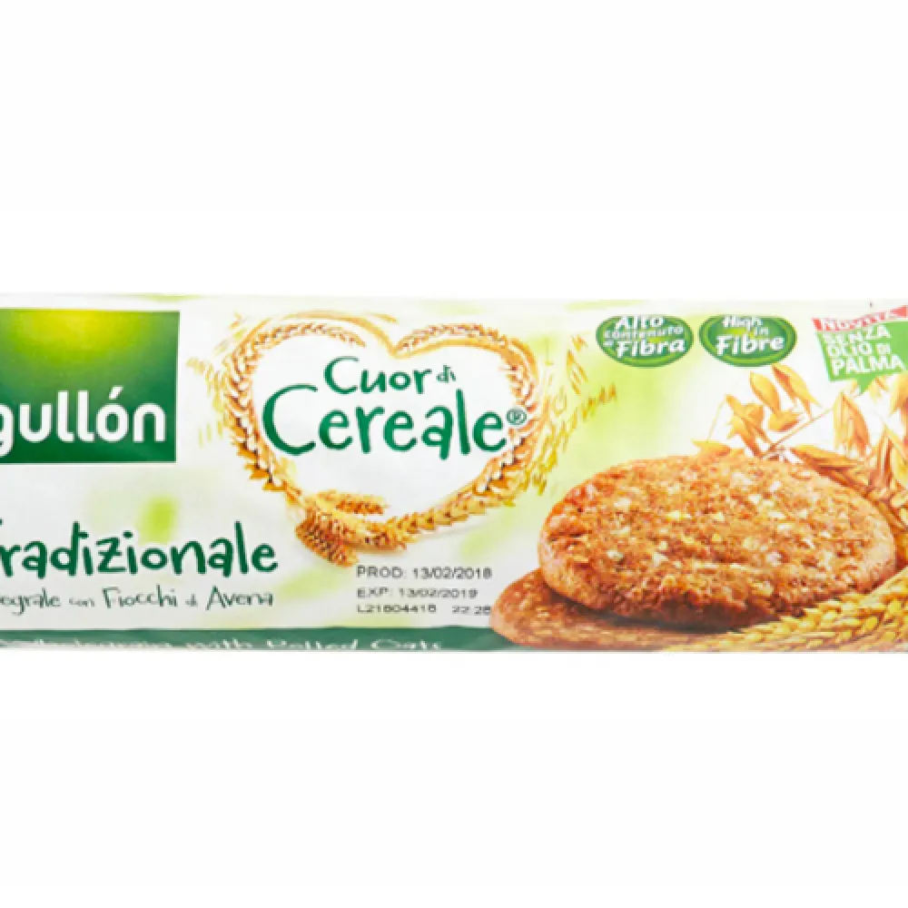 Печиво Gullon Tube CDC фрукт.злак 280гр  арт. 00780 