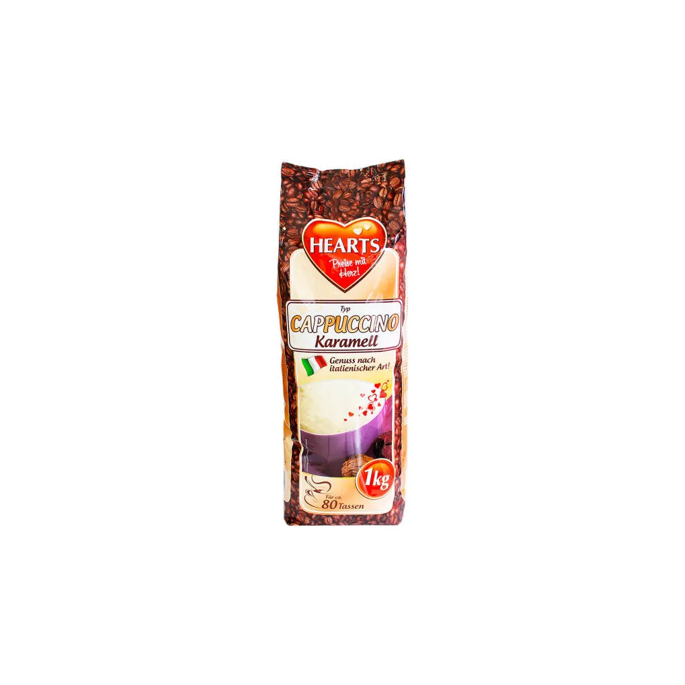 Кава Капучино Hearst Карамель 1кг  арт. 09862 