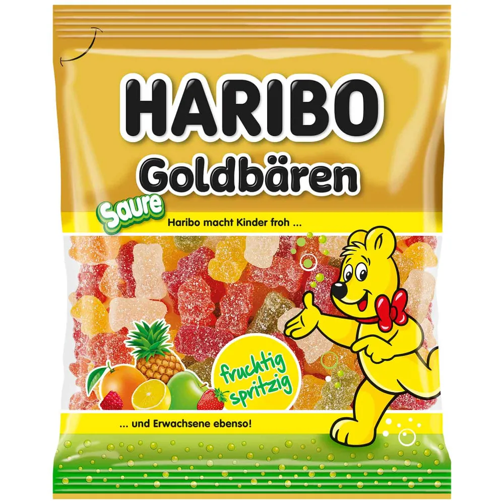 Желейна цукерка Haribo Goldbaren Saure 175гр  арт. 09123 