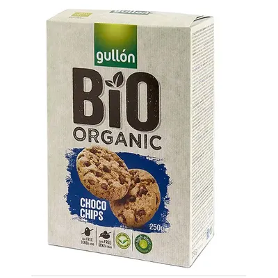 Печиво Gullon Bio Organic Choco Chips 250гр  арт. 08531