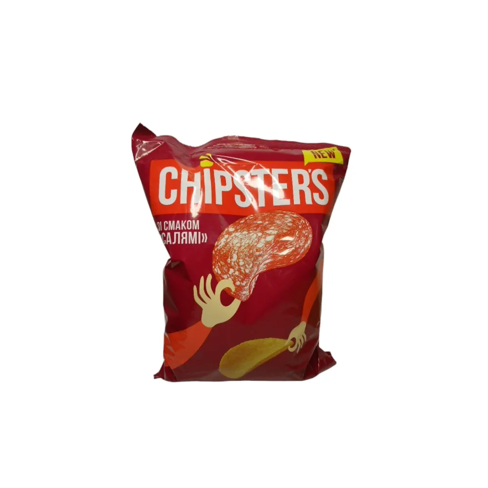 Чипси Chipster's Салямі 120гр  арт. 06704 
