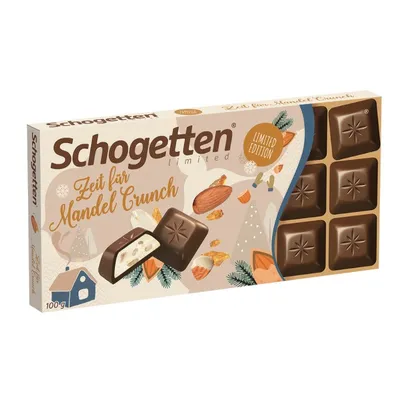 Шоколад Schogetten Кранч 100гр  арт. 05516