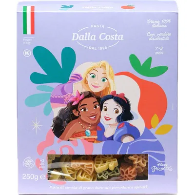 Макарони Dalla Costa Disney Princess 250гр  арт. 09433