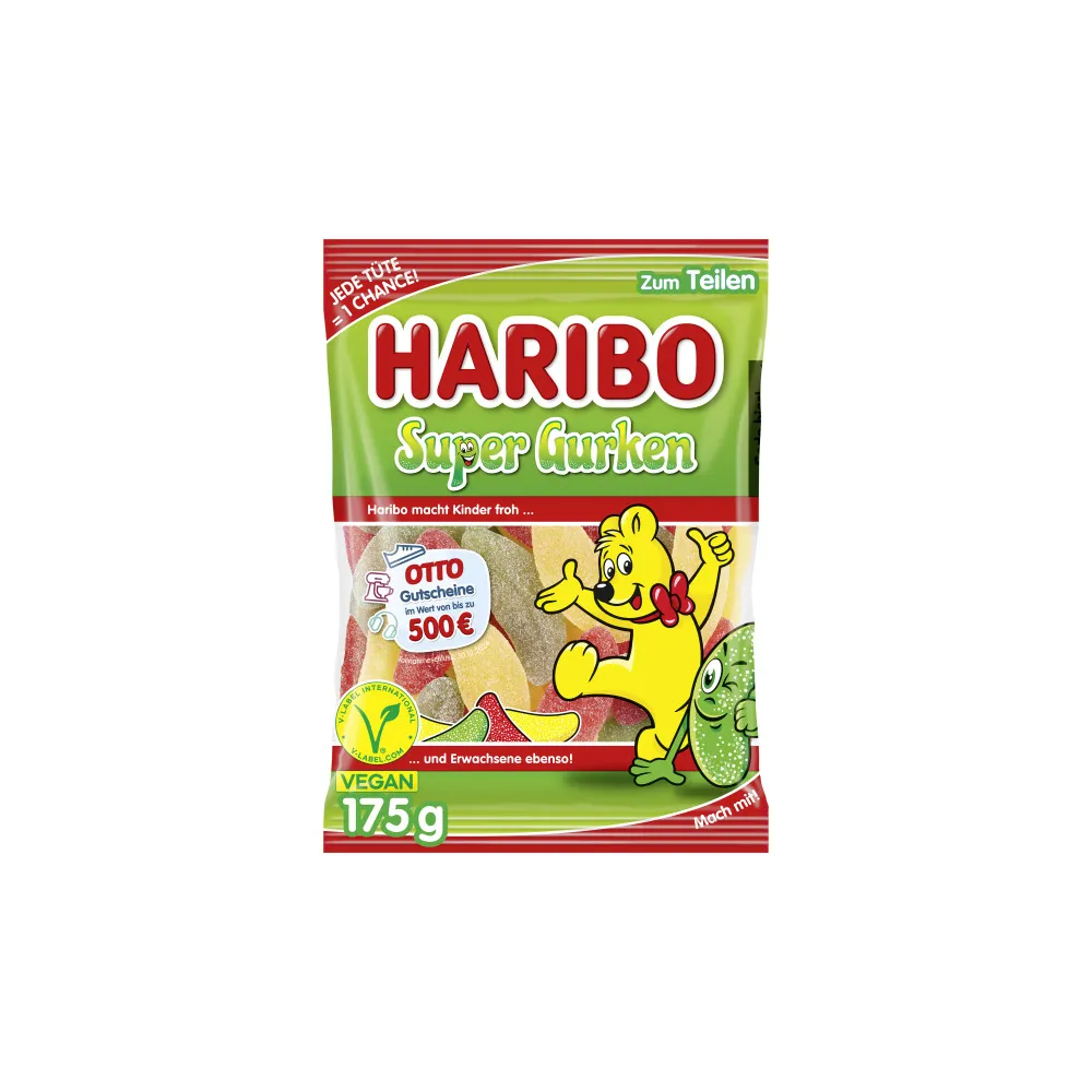 Желейна цукерка Haribo Super Gurken 175гр  арт. 08481 
