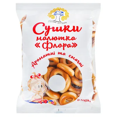 Сушка Рома Малютка Флора 300гр  арт. 03639